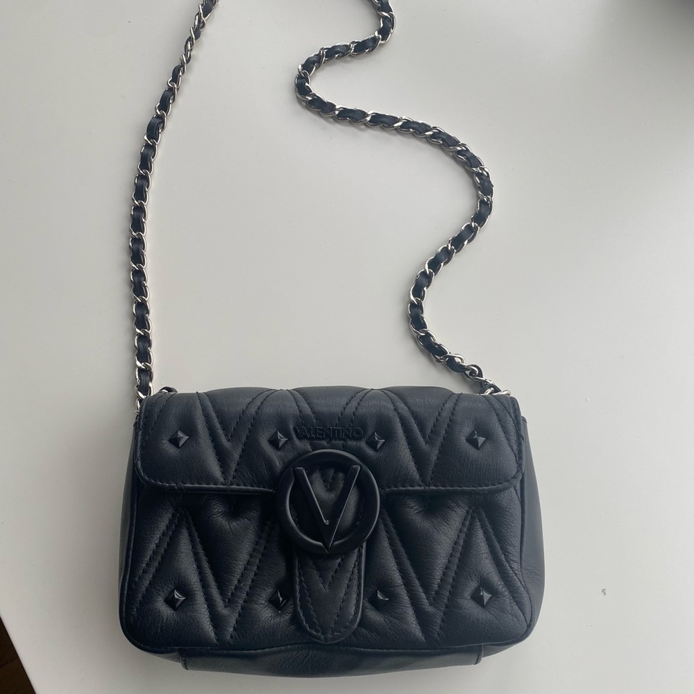 Valentino by Mario Valentino Poison Quilted Leather Crossbody